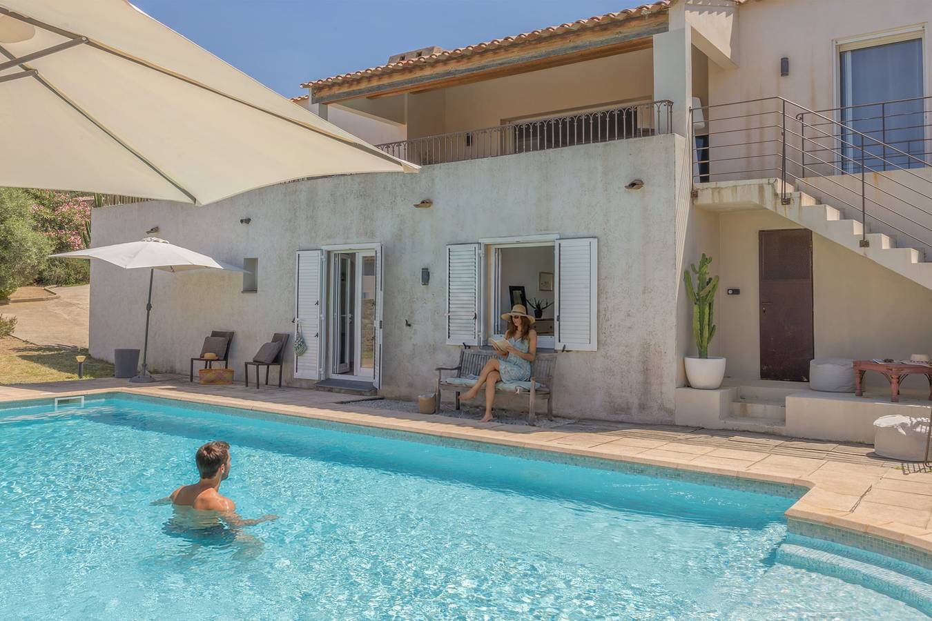 Villa Bollaccia - piscine privée proche de la mer in L'Île-Rousse, Région de Calvi