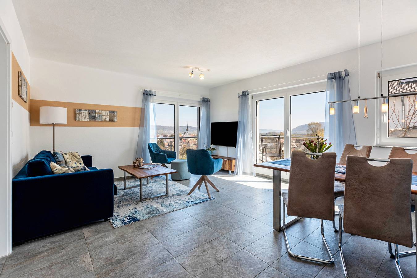 Ganze Wohnung, Ferienwohnung 'Obersee' mit Seeblick, Gemeinschaftsgarten und Wi-Fi in Stockach, Landkreis Konstanz