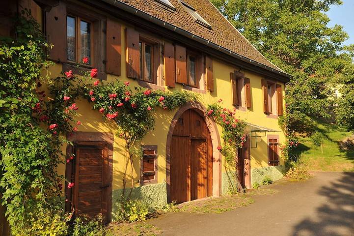 Gîte pour 2 personnes, avec jardin à Thanvillé