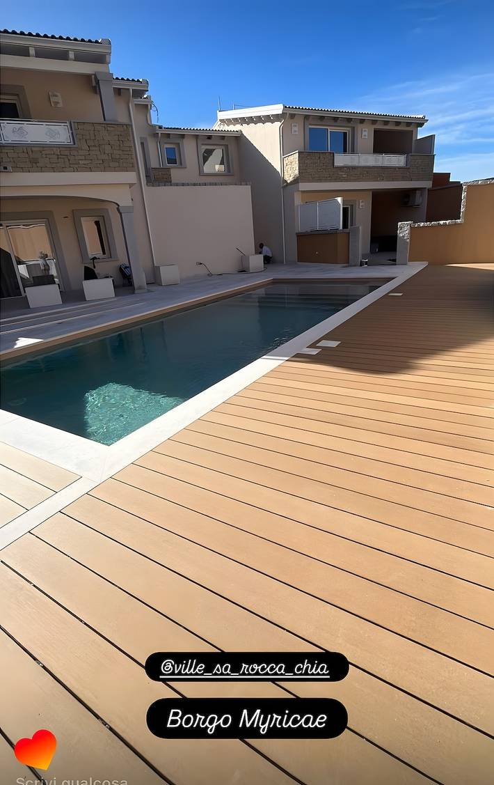 Casa vacanza per 4 persone, con idromassaggio e giardino a Domus De Maria
