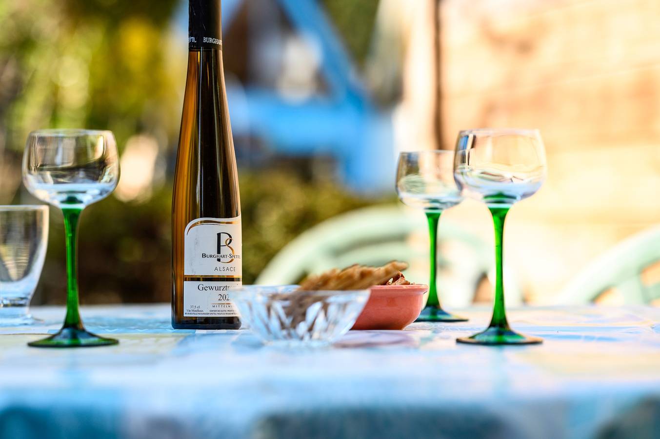 Gîte Riesling – Kaysersberg Vignoble, Uitzicht op Bergen, Privéterras en Parkeerplaats, foto 15