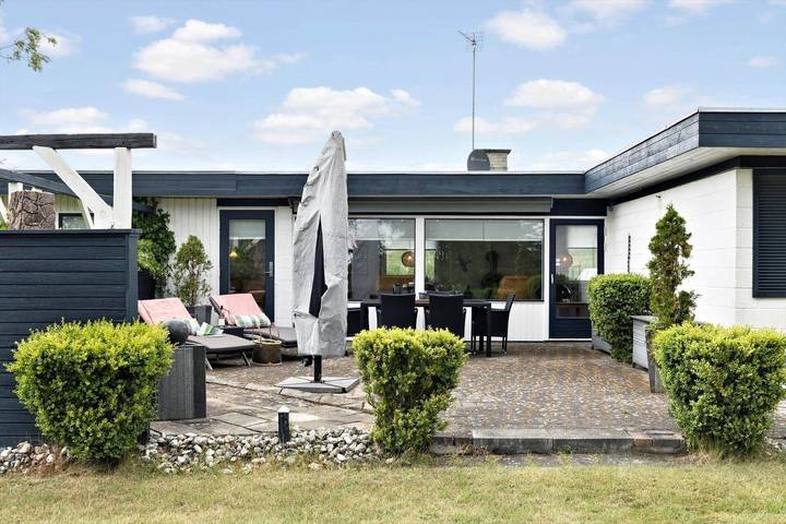 Ferienhaus für 6 Personen, mit Terrasse und Garten sowie Sauna in Djursland