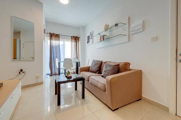 Vakantieappartement voor 2 personen, met balkon in San Giljan