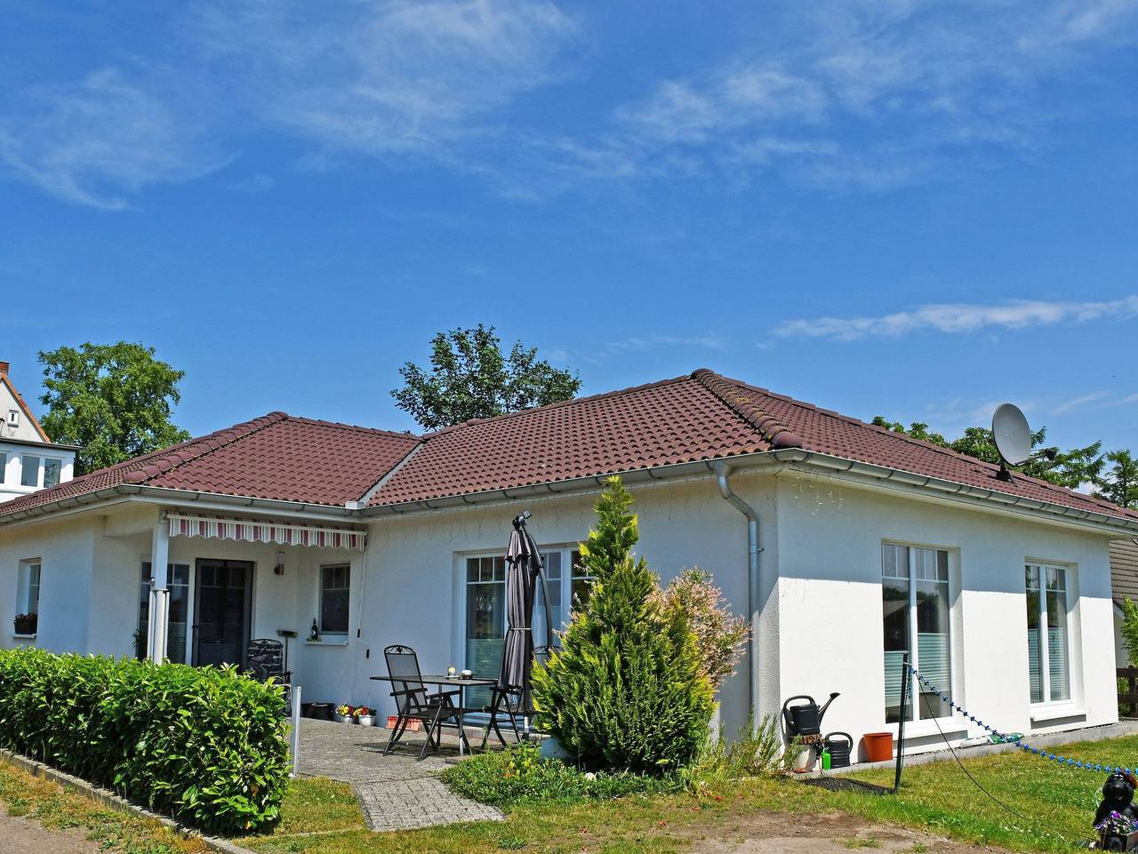 Ganze Ferienwohnung, 2-Raum-Ferienwohnung mit Terrasse in ruhiger Lage! in Göhren, Rügen