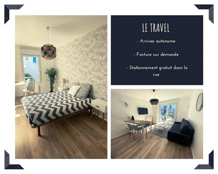 Gîte pour 2 personnes, avec balcon à Acigné