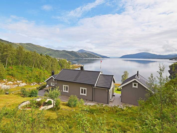 Feriehus for 6 personer, med Terrasse i Nord-Norge