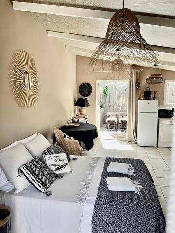 Gîte pour 2 personnes, avec terrasse, animaux acceptés à Frontignan