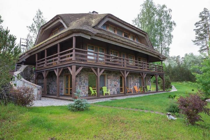 Landhaus für 3 Personen, mit Garten und Ausblick sowie Seeblick - 1