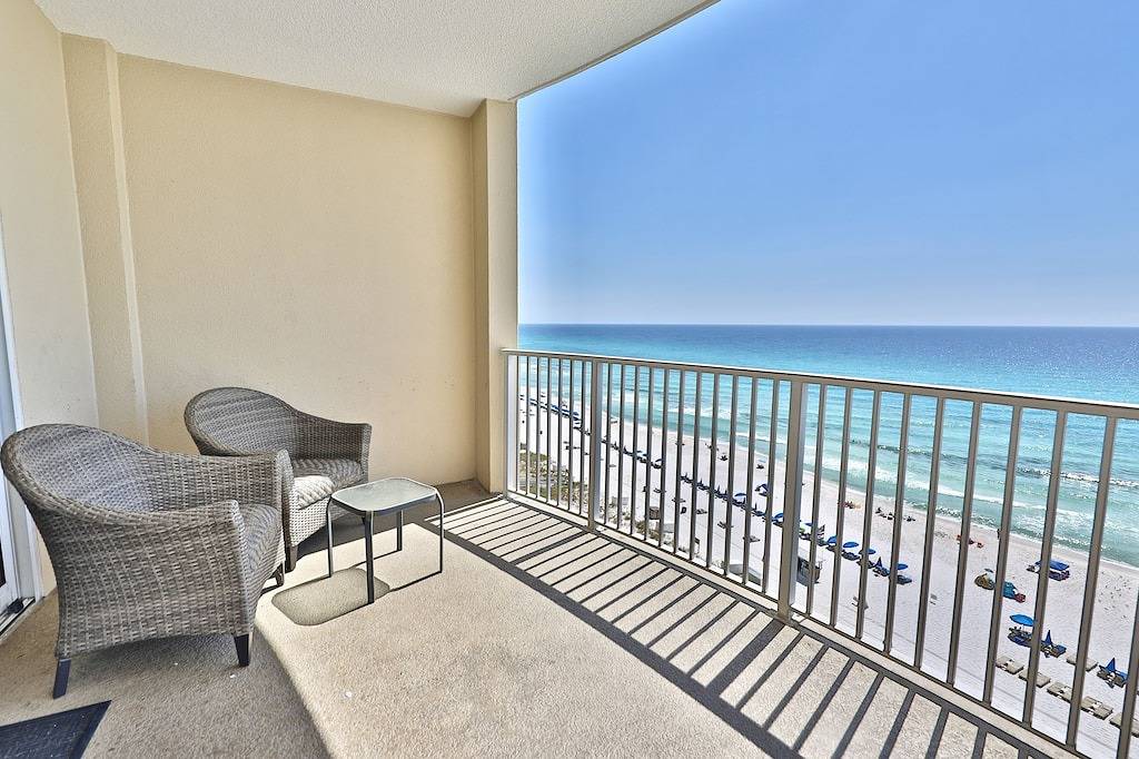 Ganze Wohnung, 10. Stock 2br / 2ba Ocean Villa schöne Einheit für 8 Personen in Panama City Beach, Emerald Coast