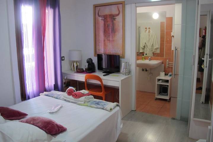 Chambre d’hôte pour 2 personnes, avec Balcon et Jacuzzi ainsi que Terrasse et Vue à Séville - 3