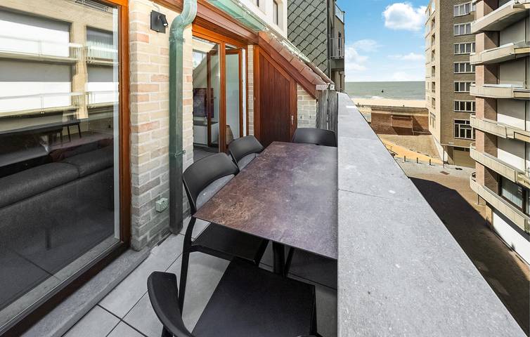 Appartement de vacances entier, Appartement de vacances pour 4 personnes avec terrasse in Ville d'Ostende, Oostende
