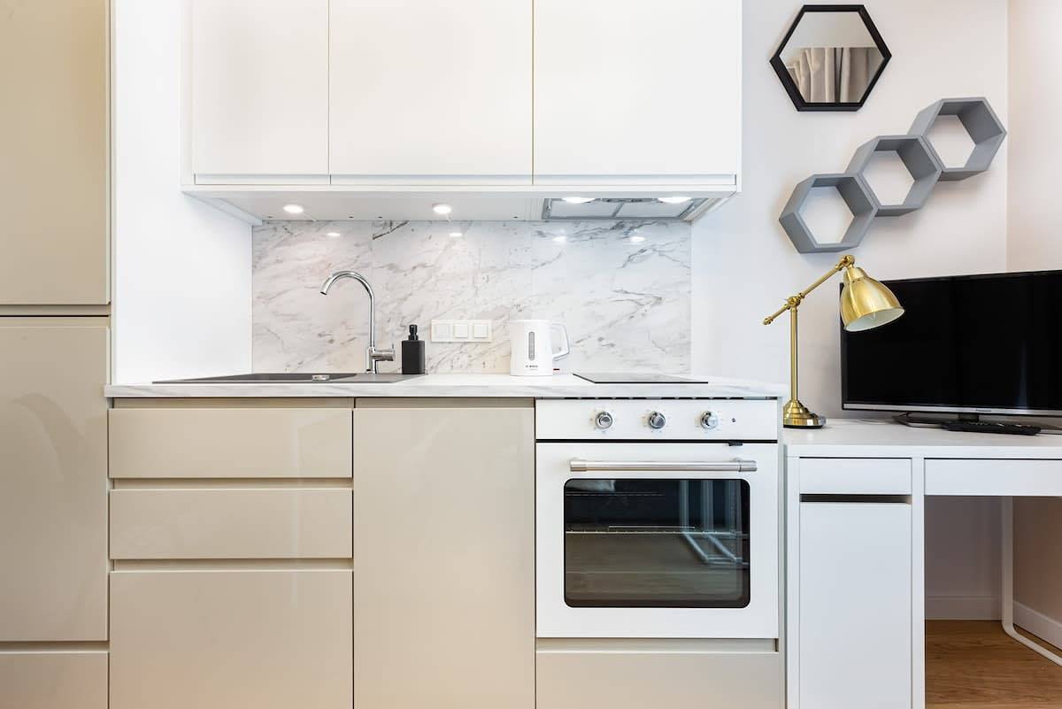 Entire studio, Komputerowa 7 | Modern Studio | Parking in Mokotów, Warsaw