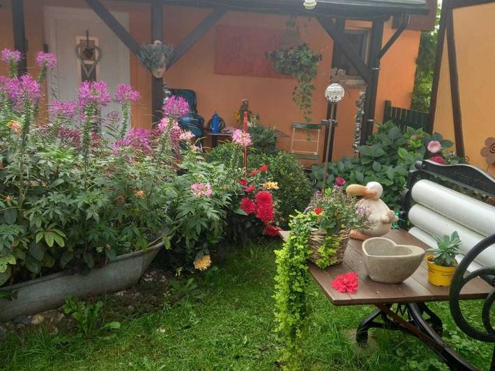 Ferienhaus für 4 Personen, mit Garten in Klockenhagen