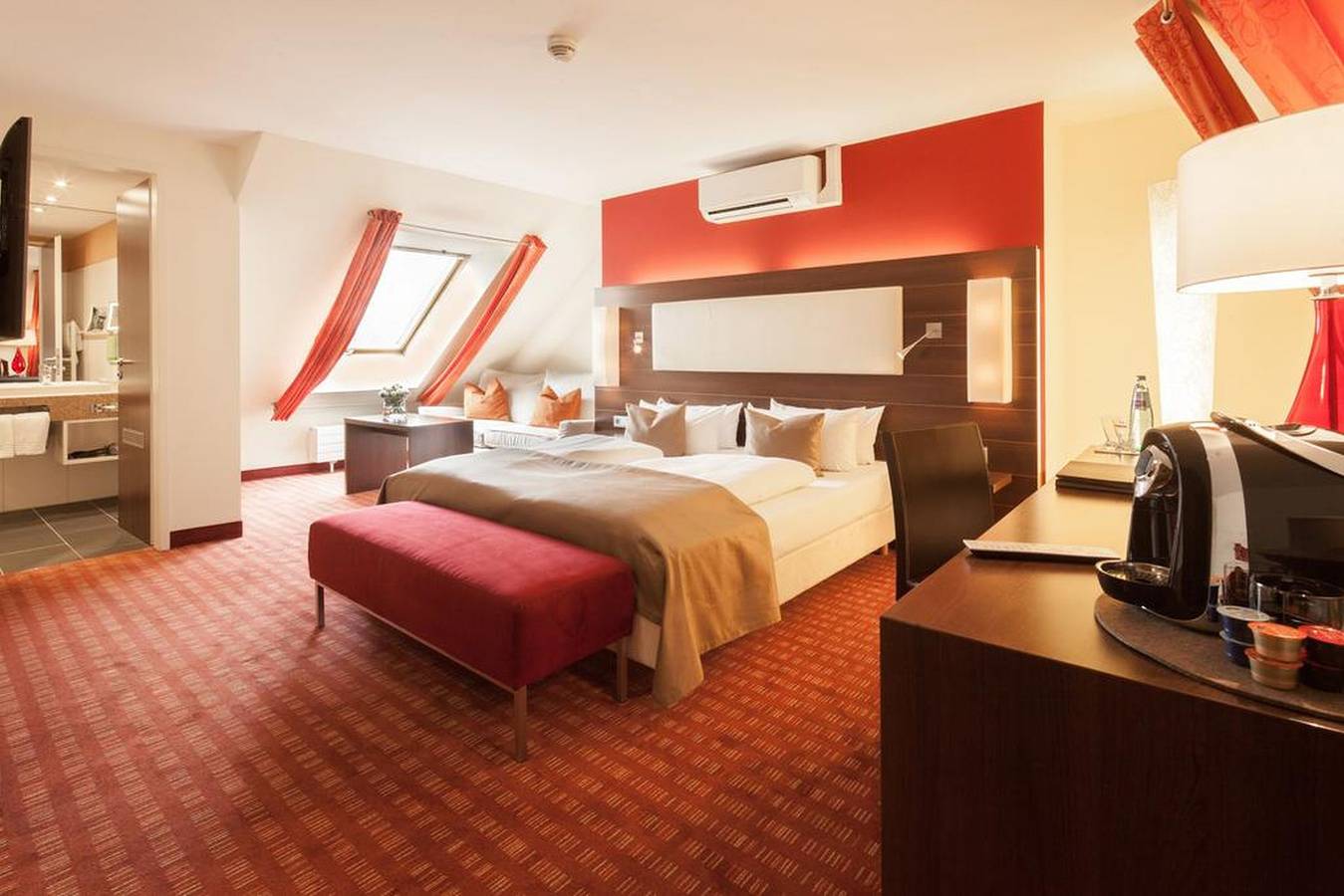 Designhotel am Stadtgarten - Doppelzimmer Comfort in Freiburg, Südschwarzwald
