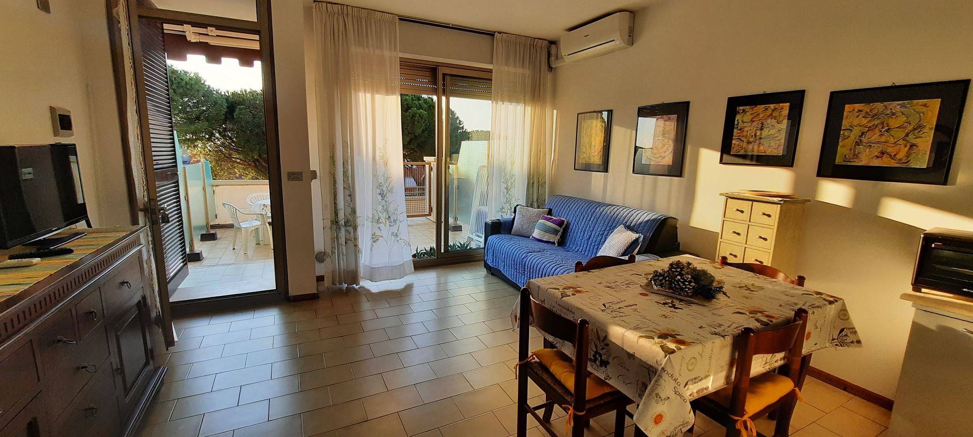 Ganze Ferienwohnung, Ferienwohnung für 3 Personen mit Terrasse in San Vincenzo, Etruskische Küste