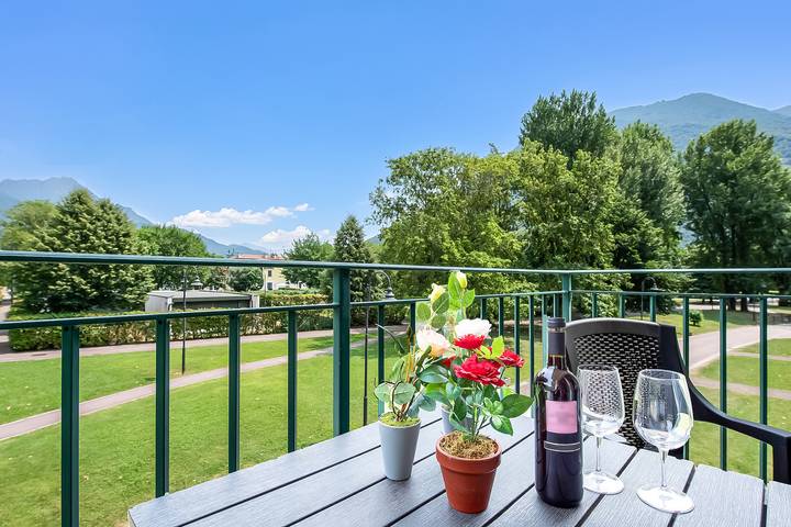 Vakantieappartement voor 4 personen, met balkon, kindvriendelijk in Gemeente Porlezza