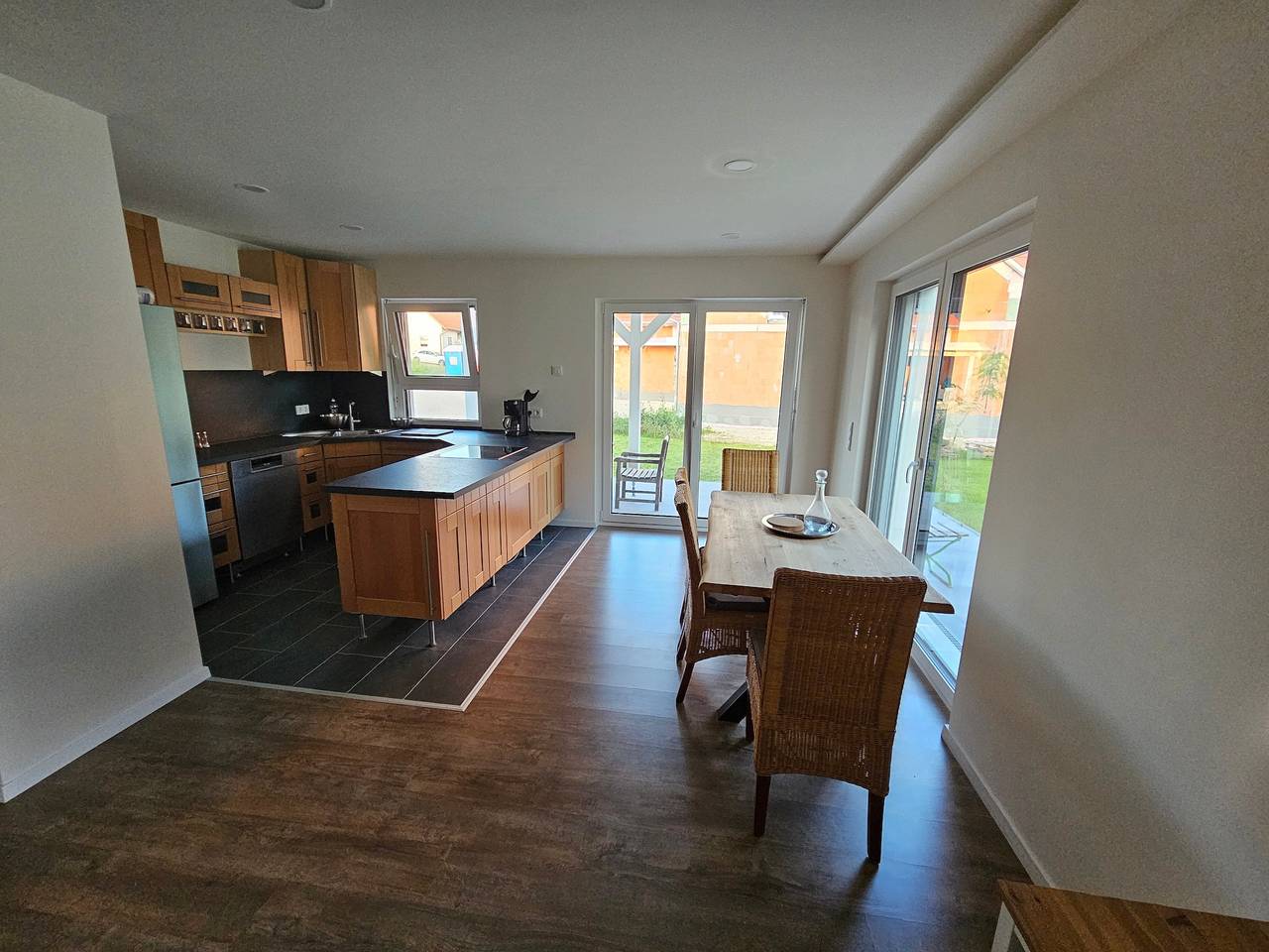 Appartement entier, Appartement 'Ferienwohnung Auszeit' avec terrasse privée, jardin privé et Wi-Fi in Solnhofen, Frankenalb