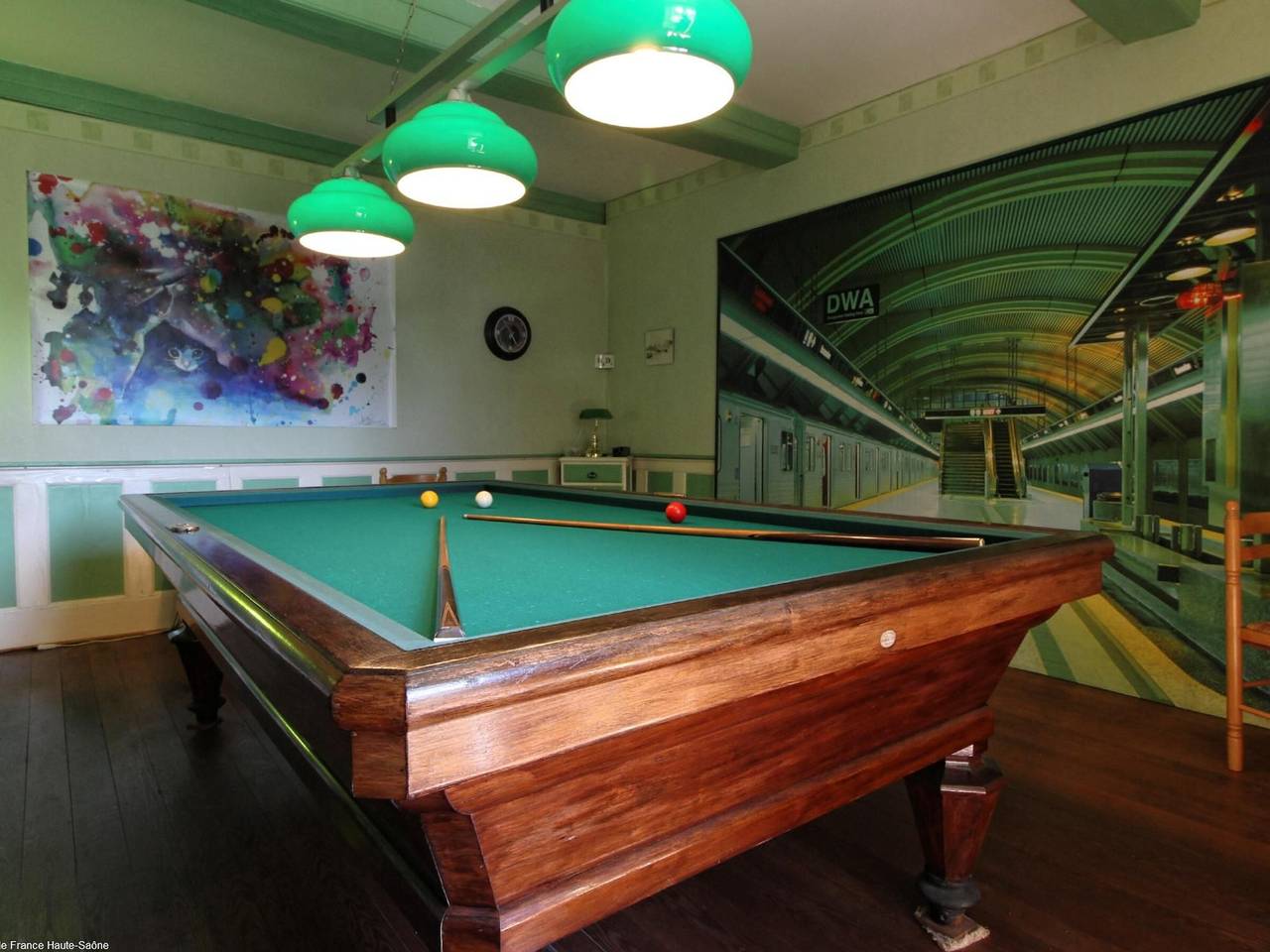 Family cottage for 6 with games room and billiards in Faverney - Amance, Haute-Saône