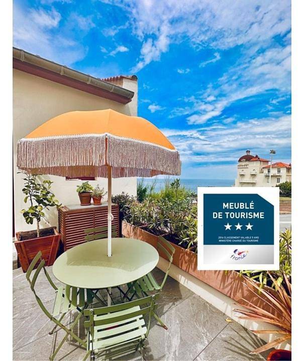 Location de vacances pour 6 personnes, avec Terrasse et Vue dans Lagoondy Surf School Bidart