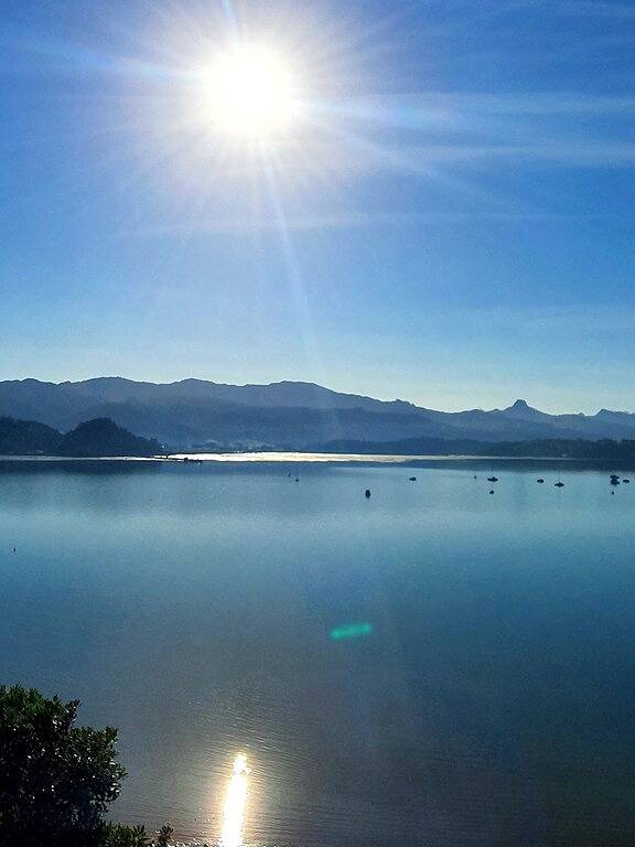 Herrliche Aussicht auf das Wasser und privater Zugang zur Bucht in Coromandel, Waikato