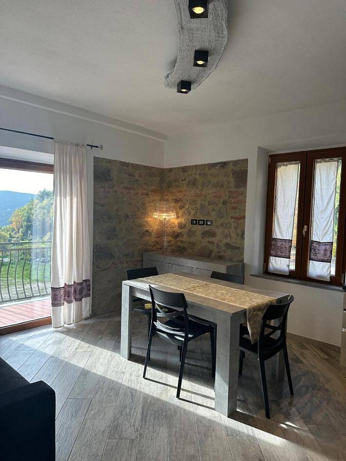 Appartamento per 3 persone, con Balcone e Terrazza nonché Panorama a Piancastagnaio