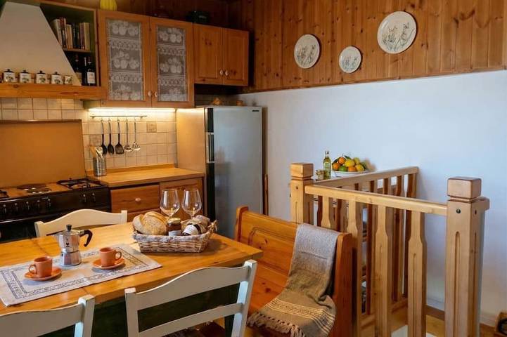 Ferienhaus für 7 Personen, mit Balkon, mit Haustier