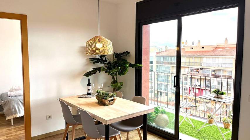 Gîte pour 5 personnes, avec vue et terrasse, animaux acceptés à Terrassa - 3