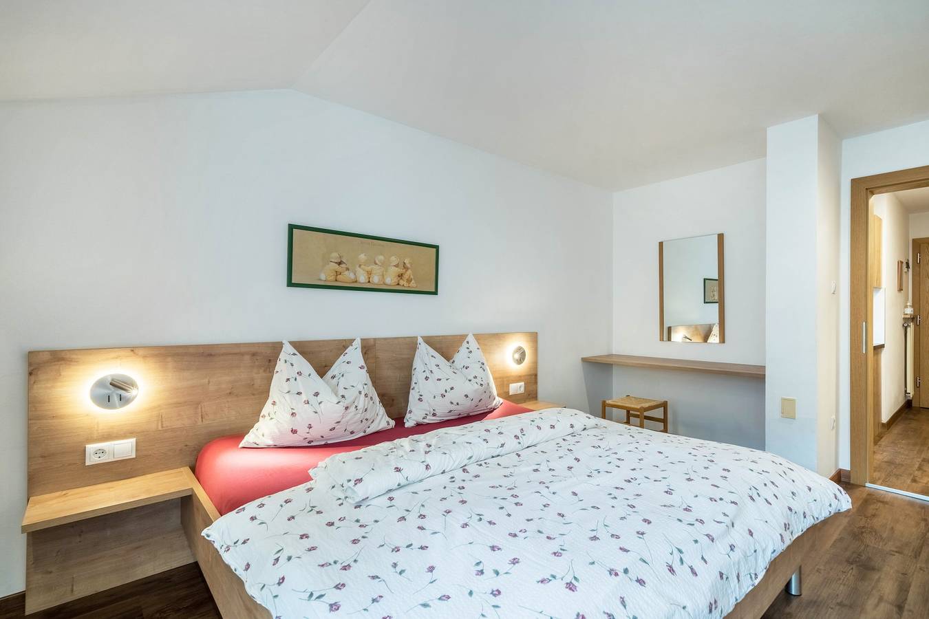 Appartamento intero, Appartamento di charme "Kammerhof Birne" con vista sulle montagne, Wi-Fi, balcone e giardino in Lana di Mezzo, Lana