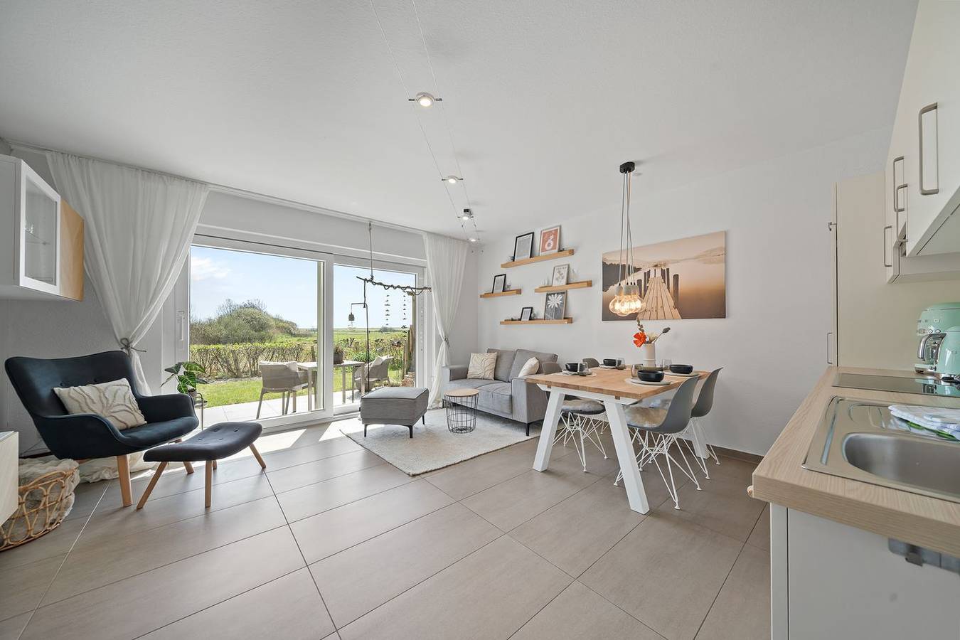 Ganze Wohnung, Böhler Küstenblick -  ein Traumappartement in Spo direkt am Böhlerstrand. in Böhl (St. Peter-Ording), St. Peter-Ording