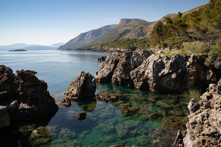 Albergo a gestione familiare per 2 persone, con Balcone e Terrazza nonché Giardino e Panorama a Maratea