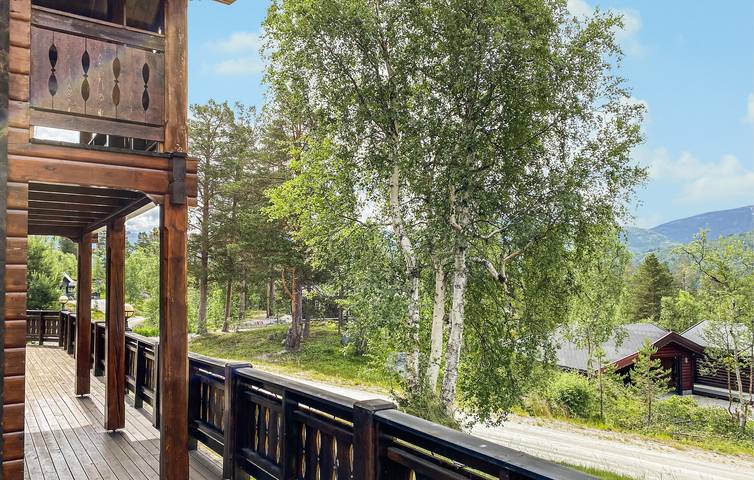Ferienhaus für 9 Personen mit Terrasse in Bjorli, Lesja