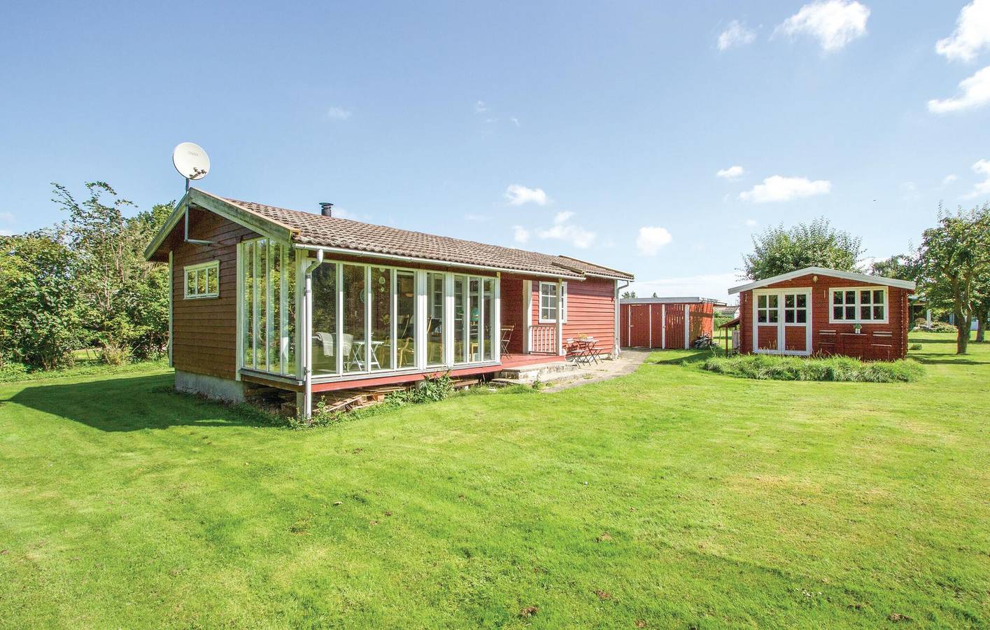 Maison de vacances pour 4 personnes avec terrasse in Bukkemose, Humble