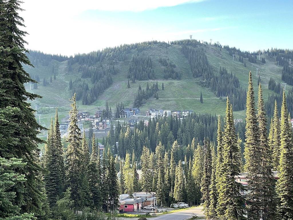 Ganze Wohnung, Ski in/ski out chalet. Mountain + valley views. Close to village. in Silver Star