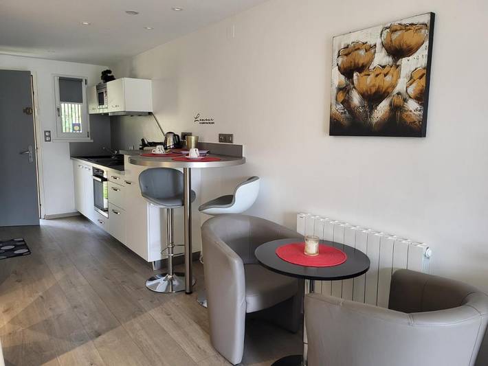 Gîte pour 2 personnes, avec terrasse et jardin ainsi que piscine et jacuzzi à Bœrsch - 4