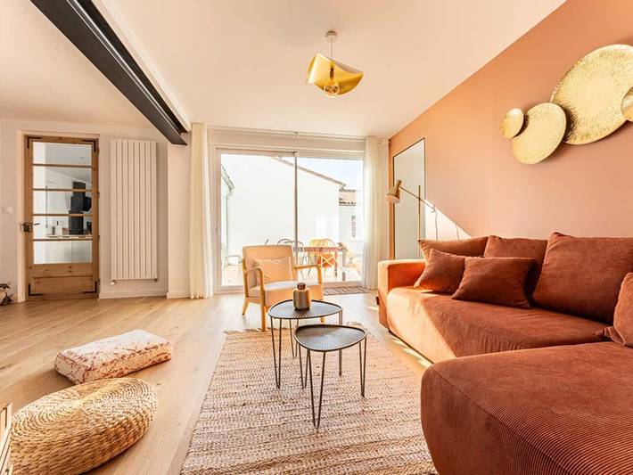 Location de vacances pour 8 personnes, avec terrasse à Rivedoux-Plage - 2