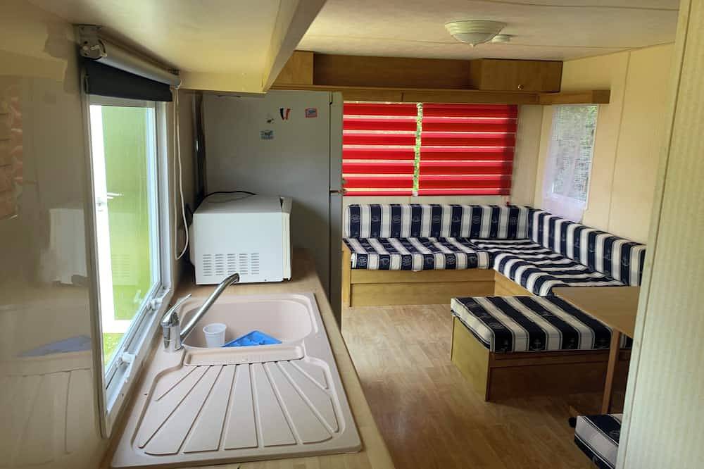 Mobil home à 5 minutes de Portbail-sur-mer in Surville, La Haye (Manche)