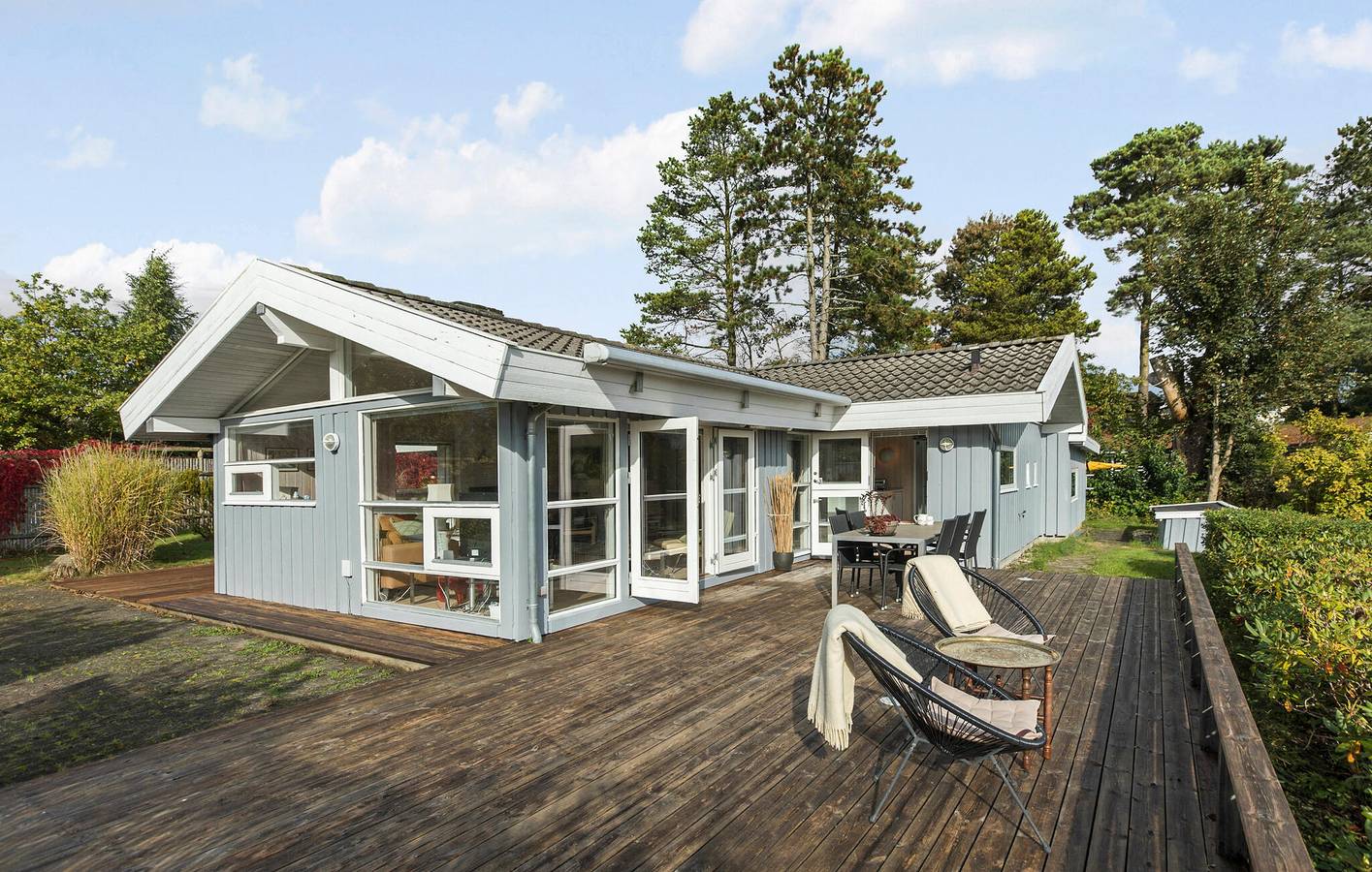 Ferienhaus für 6 Personen mit Terrasse in Hornbæk, Kattegat Küste
