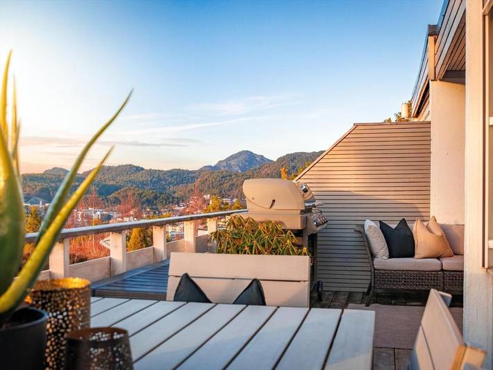 Ferienhaus für 5 Personen, mit Ausblick und Terrasse sowie Garten in Bergen - 2