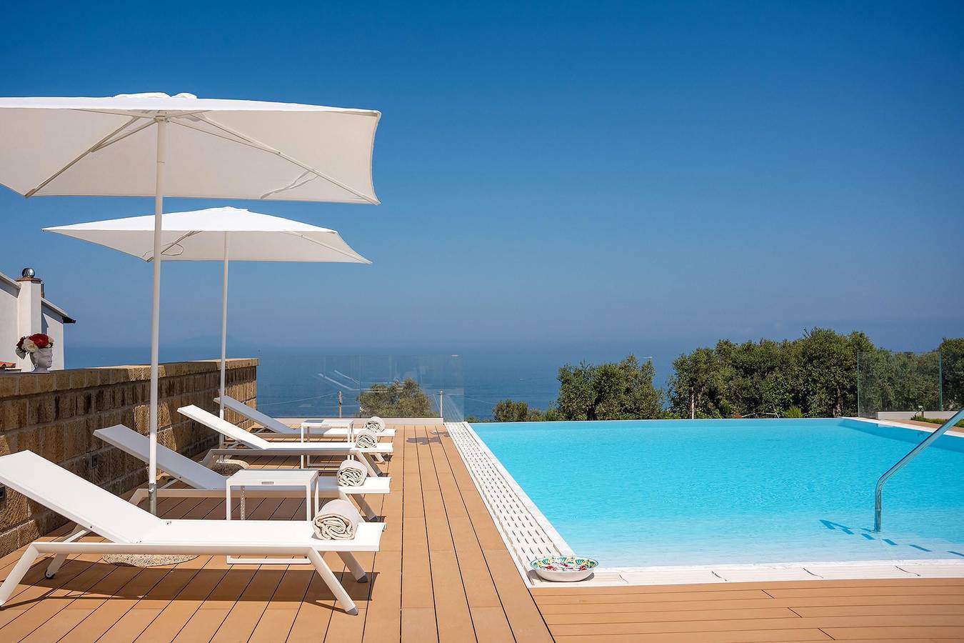 Villa für 20 Personen mit Balkon in Massa Lubrense, Neapel Provinz