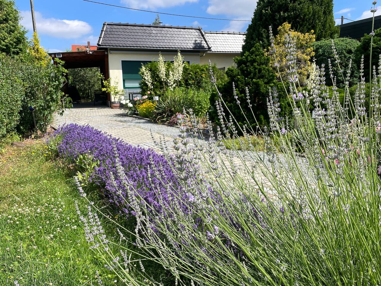 Ferienhaus Amare mit Fasssauna, eigener Terrasse & Kamin in Bautzen, Oberlausitz Niederschlesien