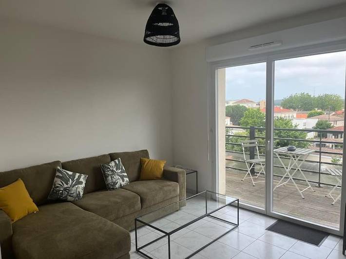 Gîte pour 4 personnes, avec balcon dans Office De Tourisme Du Pyla