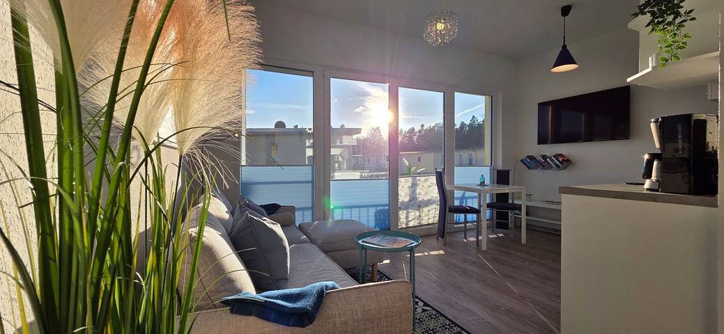 Ferienwohnung für 2 Personen, mit Balkon in Gelbensande