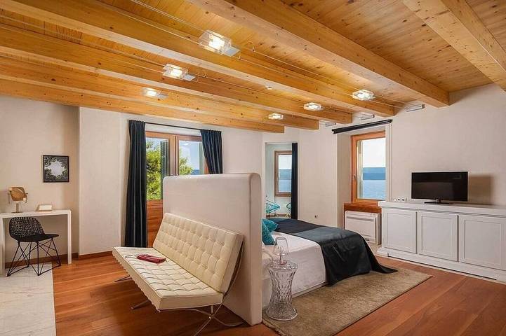 Villa pour 8 personnes, avec balcon ainsi que jardin et sauna à Céline - 2