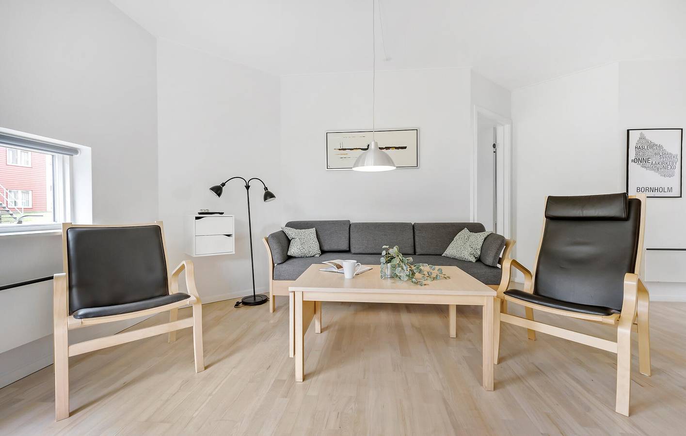 Ganze Ferienwohnung, Ferienwohnung für 6 Personen mit Terrasse in Gudhjem, Bornholm