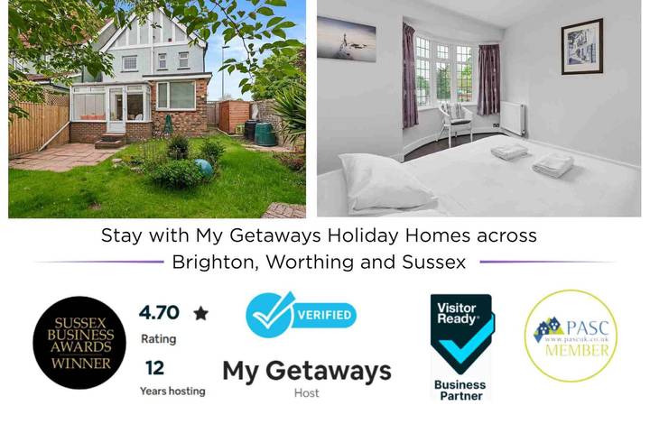 Ferienhaus für 6 Personen, mit Garten in Worthing - 3