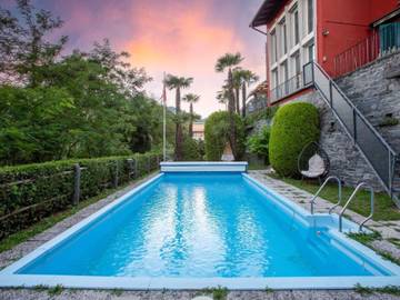 Ferienwohnung für 2 Personen, mit Pool und Garten in Locarno
