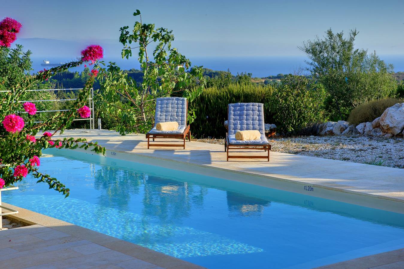 Villa 'Litorina Ideales Resort' with Sea View, Wi-Fi and Air Conditioning in Mousata, Kefalonia