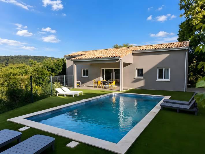 Villa „Des Rives Et Chevaux 07“ im Herzen des Val de Ligne, Süd-Ardèche in Montréal (Ardèche), Ardèche