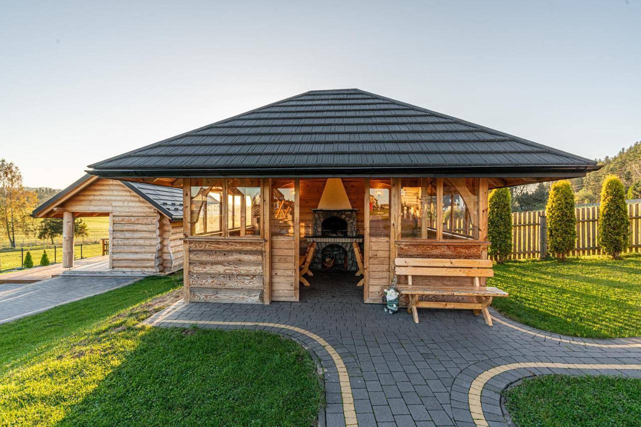 Osada Szaflary - jacuzzi na wyłączność dla każdego domku, ogólnodostępna sauna i plac zabaw w cenie in Szaflary, Karpaty (Polska)