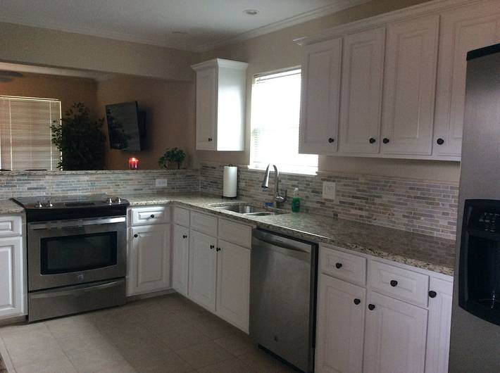 Vacation rental for 4 people, with terrace and yard in Corpus Christi